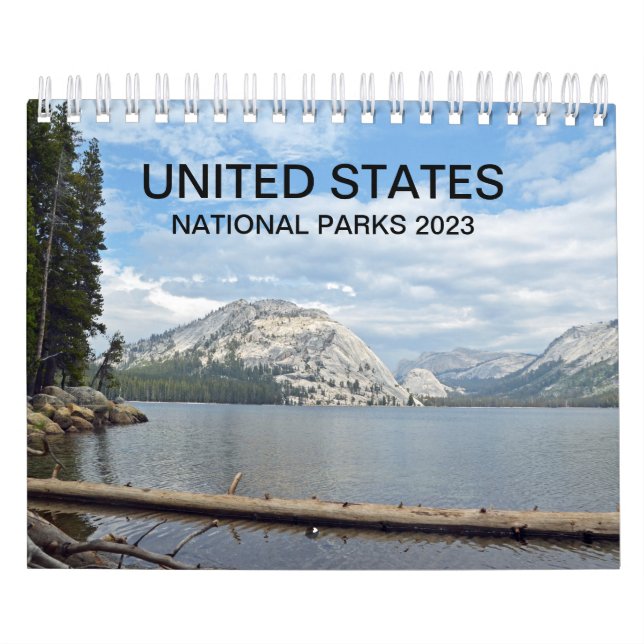 America National Parks nature photo calendar 2023 (Cover)