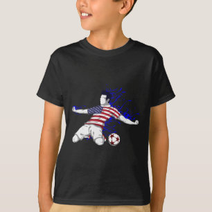 America National Soccer Team Jersey United States T-Shirt