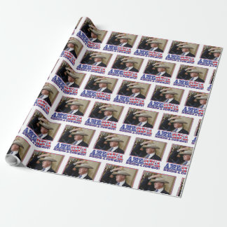America Needs a Cowboy - Trump 2020 Wrapping Paper