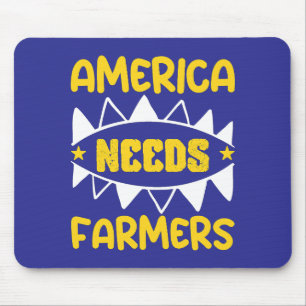 America Needs Farmers Mouse Mat
