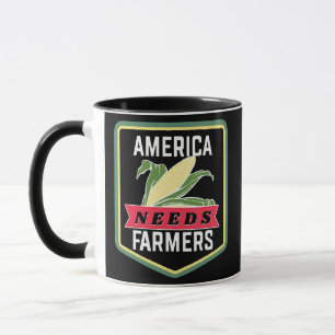 America Needs Farmers T for a Farmer  Mug
