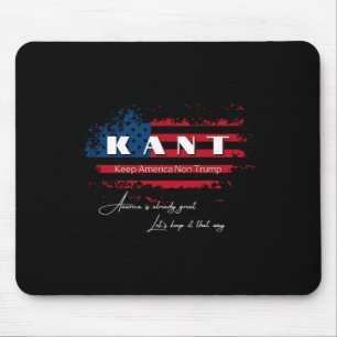 America Non Trump Funny Anti Trump 2024 Pro Democr Mouse Mat