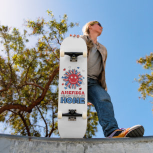 AMERICA, OR AS I CALL IT, HOME SKATEBOARD