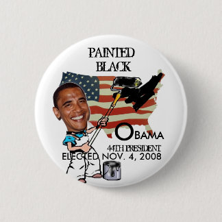 AMERICA PAINTEDBLACK - Customised 6 Cm Round Badge