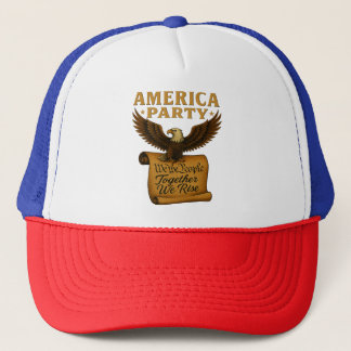 America Party Trucker Hat