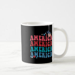 America Patriotic 4th Fourth Of July Independence  Coffee Mug
