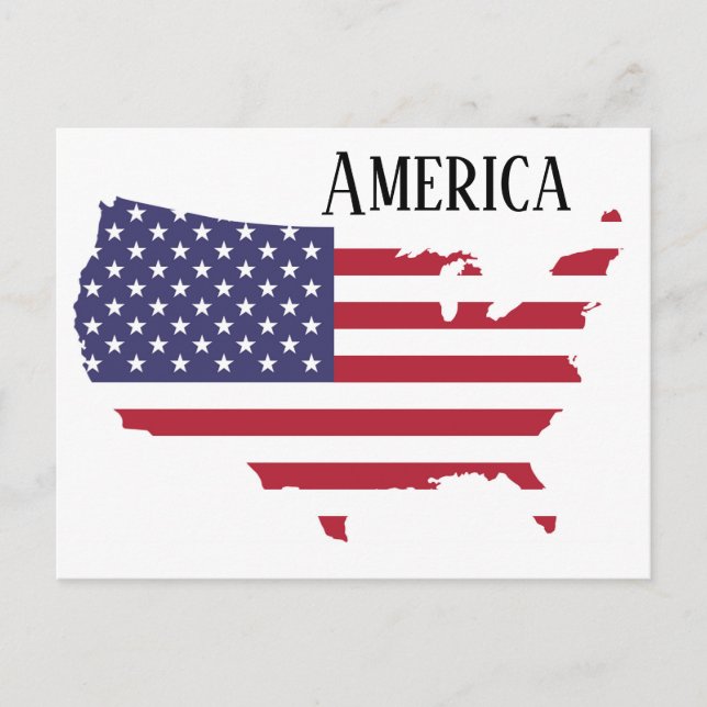America Postcard (Front)