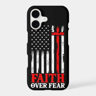 America Pride US Flag Faith Over Fear Prayer