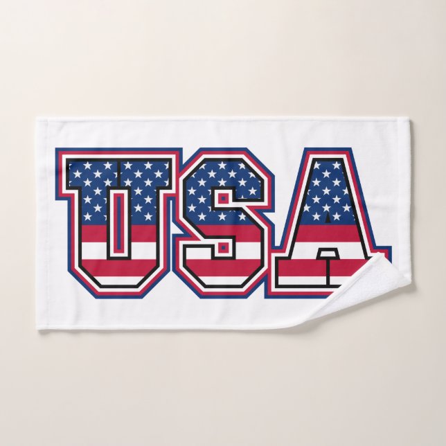 America Pride USA Custom Hand Towel (Hand Towel)
