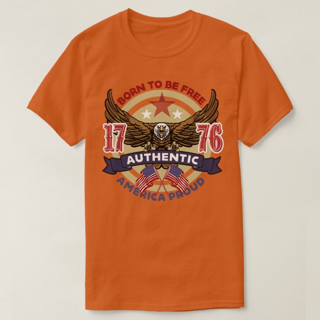 America Proud T-Shirt (Design Front)