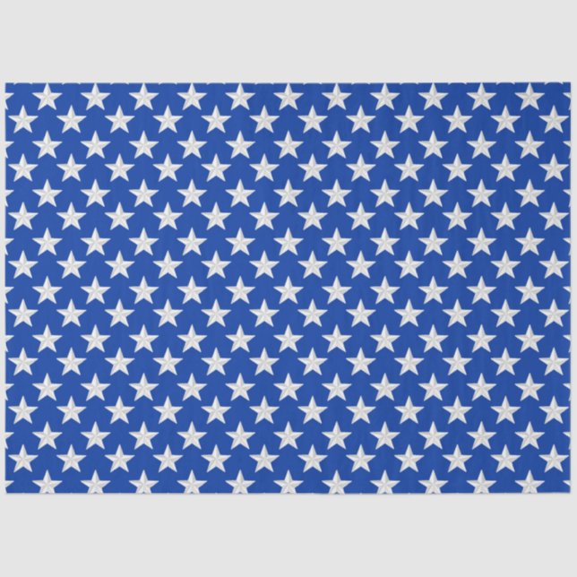 America Red White and Blue Series Design 13 Tissue Paper (Front)
