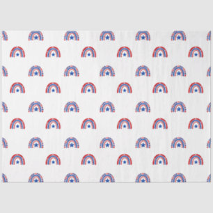 America Red White and Blue Series Design 23 Tissue Paper