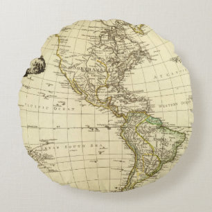 America Round Cushion