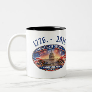 America’s 250 anniversary Two-Tone coffee mug