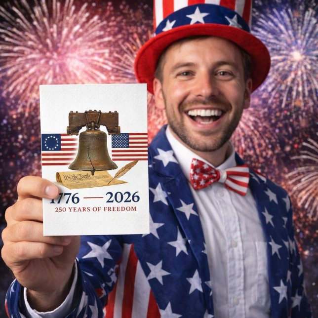 America’s 250 Years of Freedom Anniversary Card (Creator Uploaded)