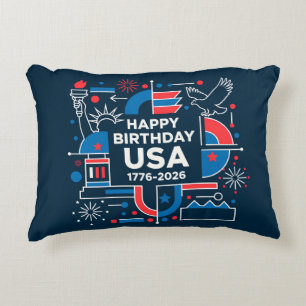 America’s 250th anniversary decorative cushion