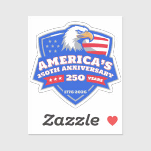 America’s 250th Anniversary Eagle Badge Vinyl