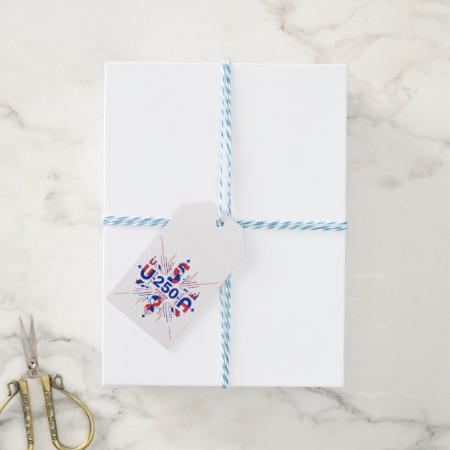 America’s 250th anniversary gift tags (With Twine)