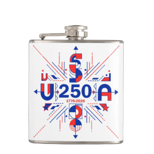 America’s 250th anniversary hip flask