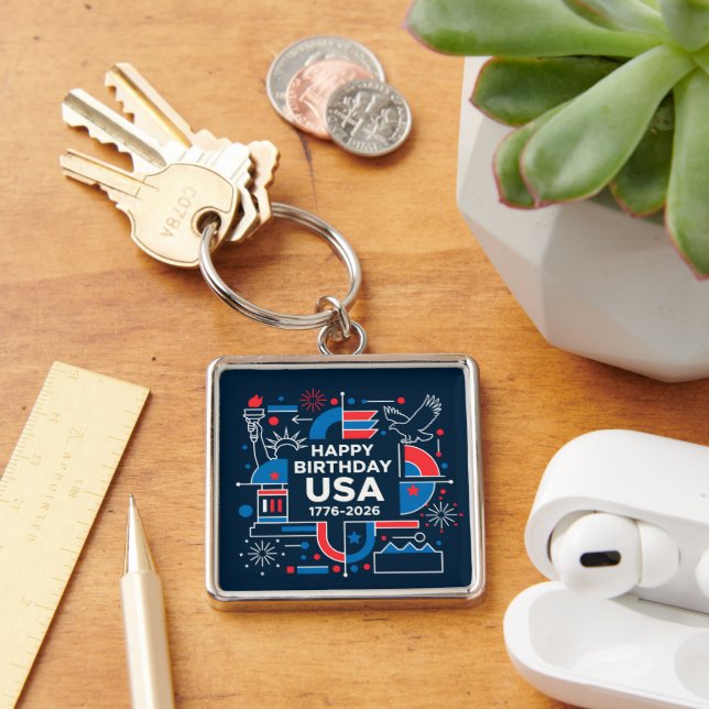 America’s 250th anniversary key ring (Desk)