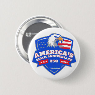 America’s 250th Anniversary Patriotic Eagle Badge