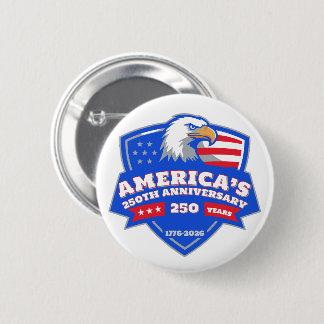 America’s 250th Anniversary Patriotic Eagle Badge