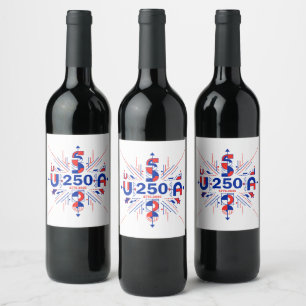 America’s 250th anniversary wine label