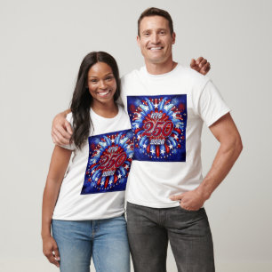 America’s 250th Birthday 1776-2026 Graphic Firew T-Shirt