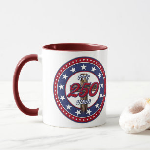 America’s 250th Birthday 1776-2026 Rugged Cross Mug