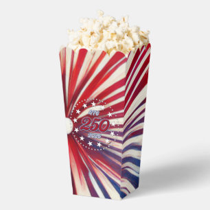 America’s 250th Birthday 1776-2026 RWB Fireworks F Favour Box