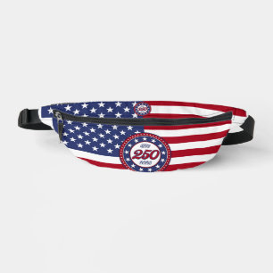 America’s 250th Birthday With USA Flag Bum Bags