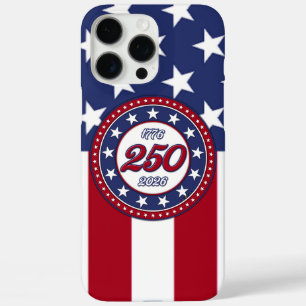 America’s 250th Birthday With USA Flag iPhone 16 Pro Max Case
