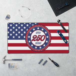 America’s 250th Birthday With USA Flag Desk Mat
