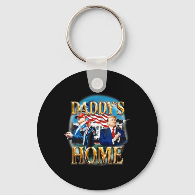 America’s Ck Daddy’s Home Trump Daddy Shirt  Key Ring (Front)