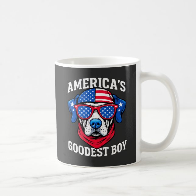 America’s Goodest Boy Dog Coffee Mug (Right)