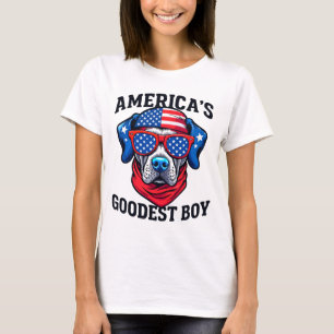 America’s Goodest Boy Dog T-Shirt