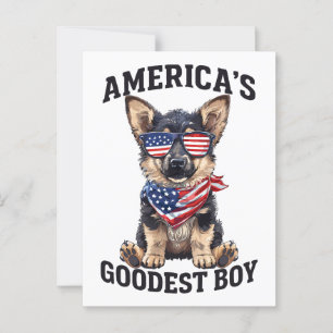 America’s Goodest Shepherd Postcard