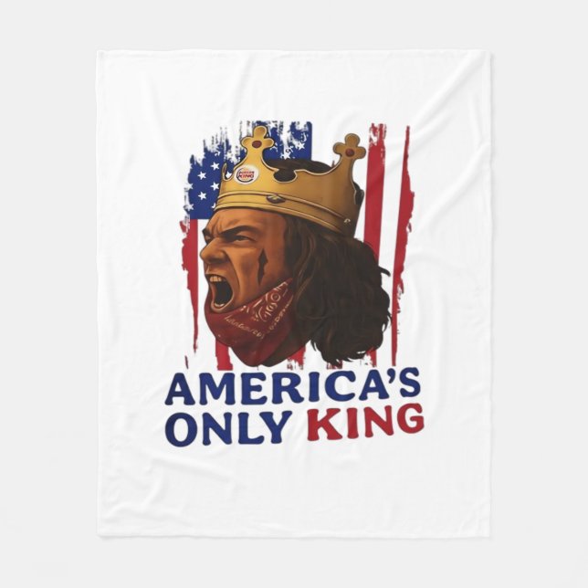 America’s Only King Fleece Blanket (Front)