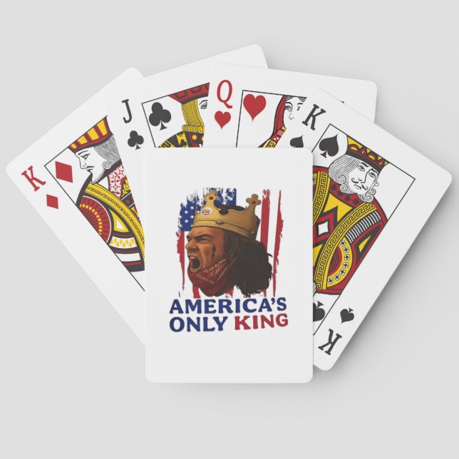 America’s Only King Playing Cards (Back)