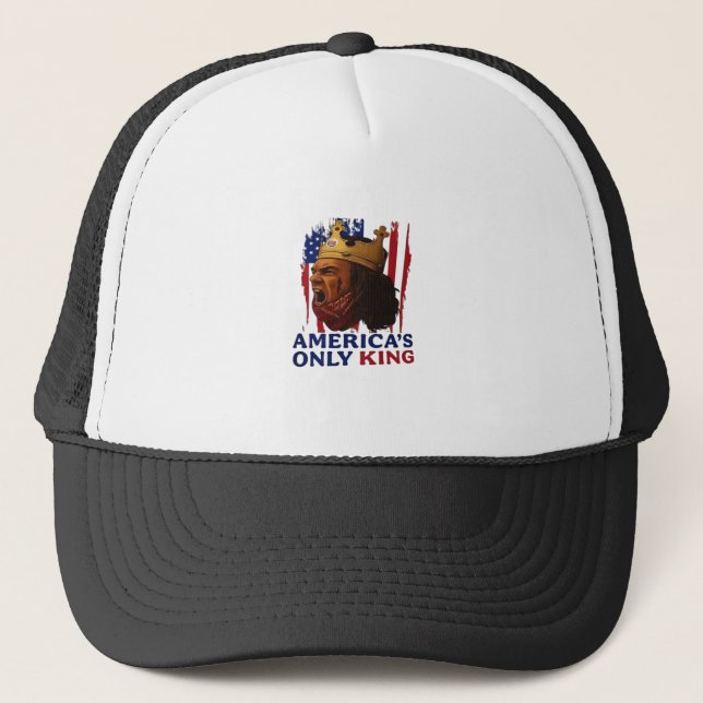 America’s Only King Trucker Hat (Front)