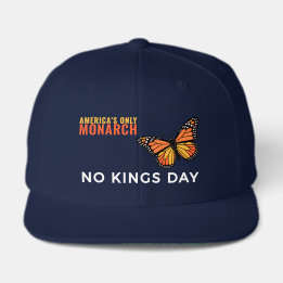 America’s Only Monarch: No Kings Day Trucker Hat