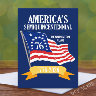 America Semiquincentennial 1776-2026 USA 250 Postcard