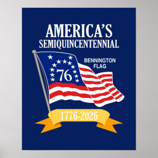 America Semiquincentennial 1776-2026 USA 250 Poster