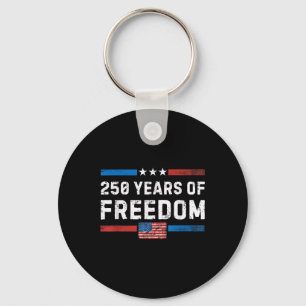 America Semiquincentennial July 4 2026 250 Years O Key Ring
