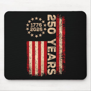 America Semiquincentennial July 4 2026 250 Years O Mouse Mat