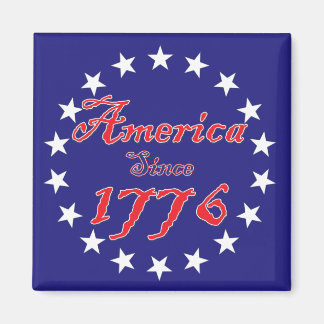 America-since 1776 magnet