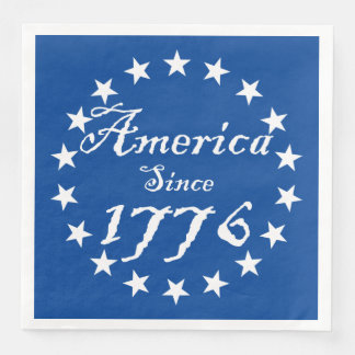 America Since 1776 Napkin