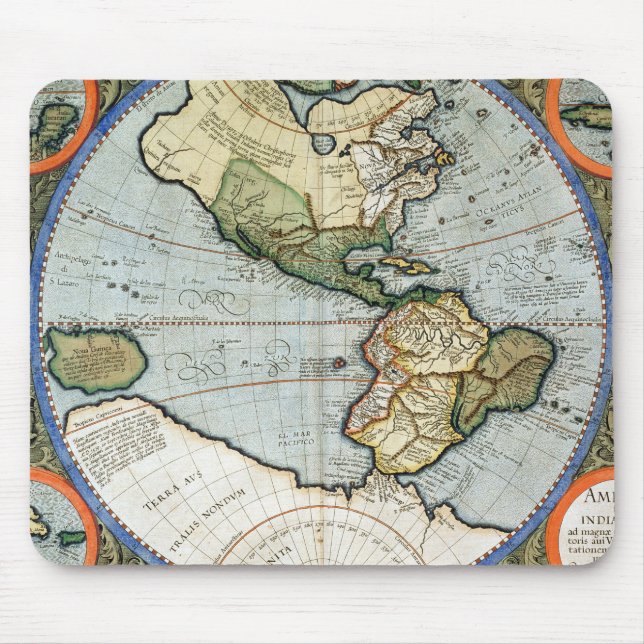 America Sive India Nova Mouse Mat (Front)
