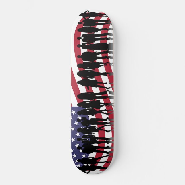 America Skateboard (Front)