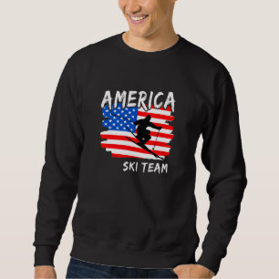 America Ski Sweatshirt